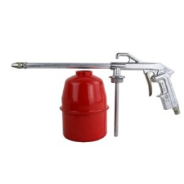 WASHING GUN WITH RED STEEL TANK