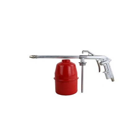 WASHING GUN WITH RED STEEL TANK