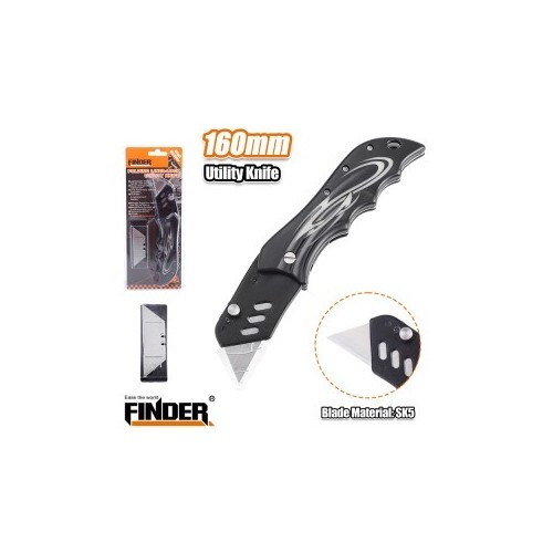 Folding Liner-Lock Utility Knife