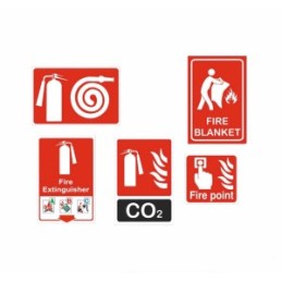 Fire Extingusisher Sign 30*20 Plastic