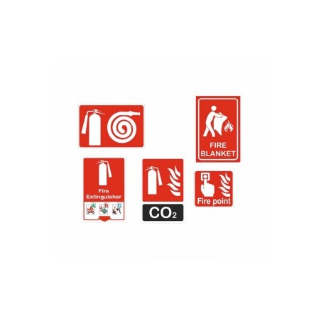 Fire Extingusisher Sign 30*20 Plastic