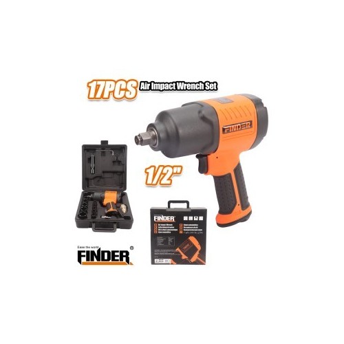 AIR IMPACT WRENCH SET 1/2" FINDER