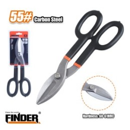 Iron Scissor TIN SNIP 10" 250MM FINDER