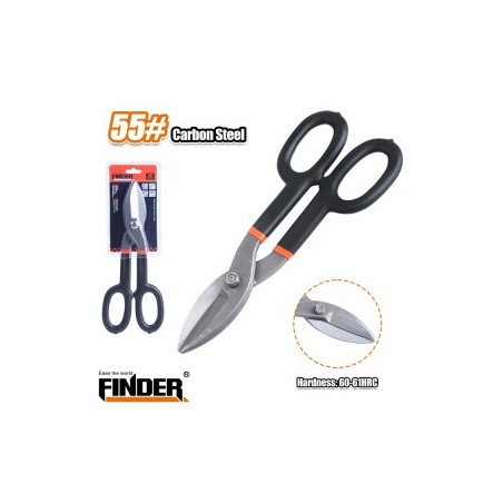 Iron Scissor TIN SNIP 10" 250MM FINDER