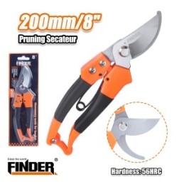 Pruning Secateur 8" CARBON STEEL FINDER