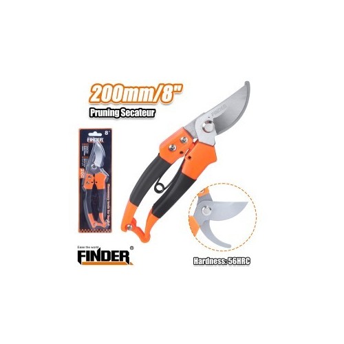 Pruning Secateur 8" CARBON STEEL FINDER