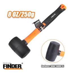 شاكوش ربر اسود FINDER 8 OZ/250G