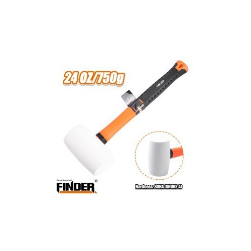 RUBBER HAMMER 24 OZ / 750G FINDER