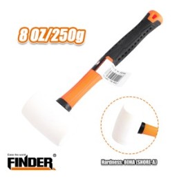 RUBBER HAMMER 8 OZ / 250G FINDER