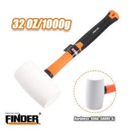 شاكوش ربر ابيض FINDER 32 OZ/1000G