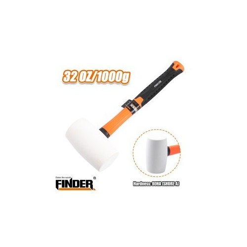 شاكوش ربر ابيض FINDER 32 OZ/1000G