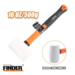 شاكوش ربر ابيض FINDER 16 OZ/500G