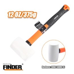 RUBBER HAMMER 12 OZ / 375G FINDER