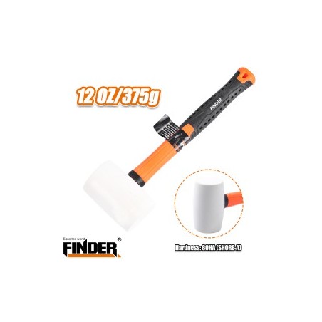 RUBBER HAMMER 12 OZ / 375G FINDER