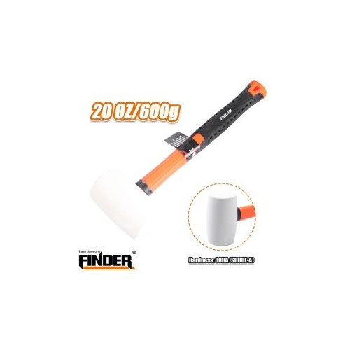 RUBBER HAMMER 20 OZ / 600G FINDER