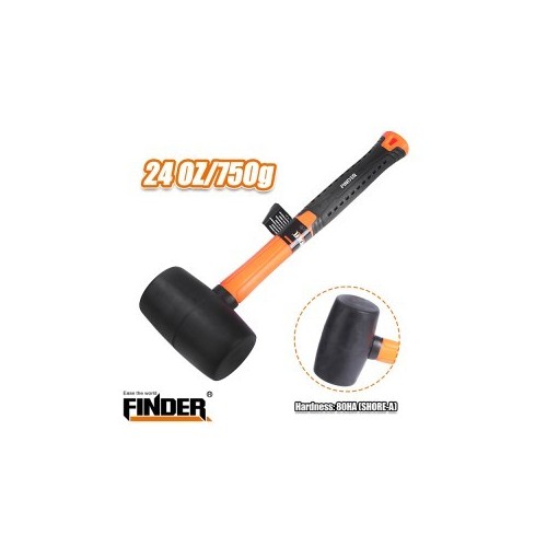 RUBBER HAMMER 24 OZ / 750G FINDER