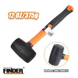 RUBBER HAMMER 12 OZ / 375G FINDER