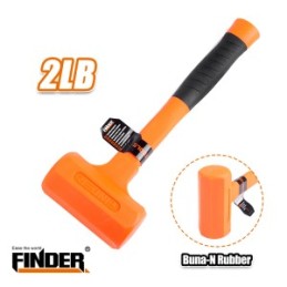 Dead Blow Rubber Hammer 2LB FINDER