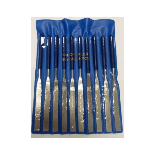 Diamond Flat Grinding Mount Point Needle File Tips for Metal