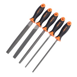 STEEL FILE SET 5 PCS 8" FINDER