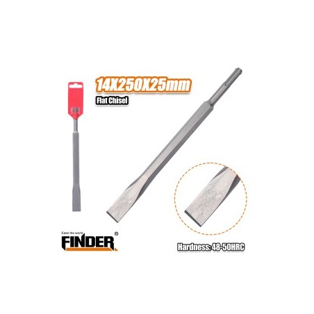 POINT CHISEL 14*250*25MM FINDER