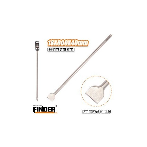 SDS MAX FLAT CHISEL 18*400MM FINDER