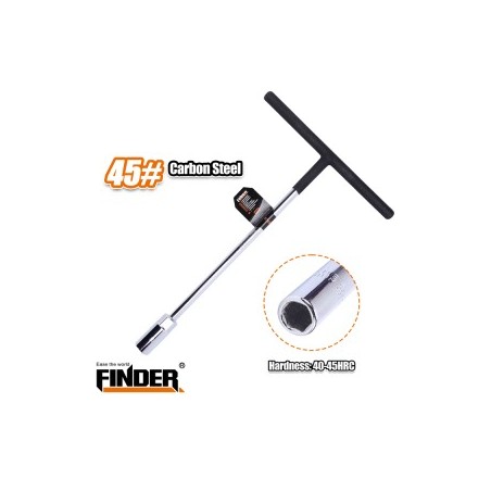 T HANDLE SOCKET WRENCH 14MM FINDER