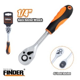 QUICK RATCHET WRENCH 1/4" FINDER