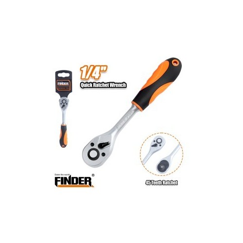 QUICK RATCHET WRENCH 1/4" FINDER