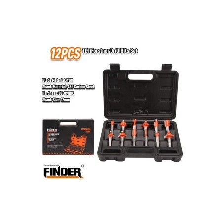 Forstner Drill Bits Set 12MM FINDER