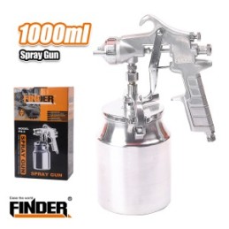 Spray Gun STANLESSTEEL 1000ML FINDER