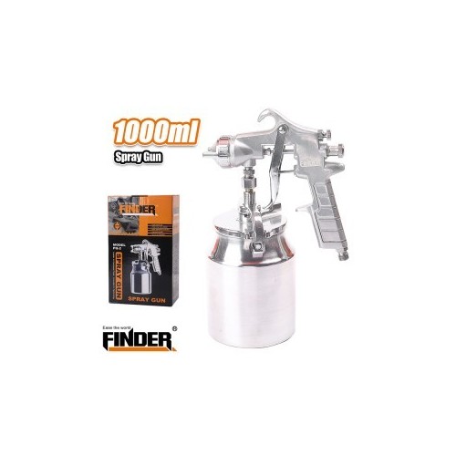 Spray Gun STANLESSTEEL 1000ML FINDER