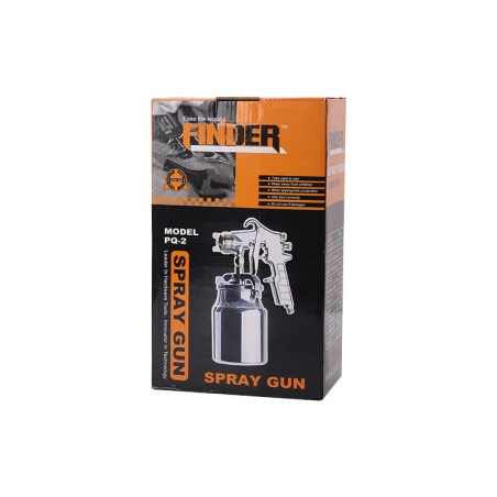 Spray Gun STANLESSTEEL 1000ML FINDER