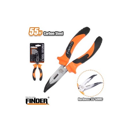 Bent Nose Plier 6" FINDER