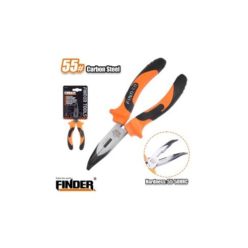 Bent Nose Plier 6" FINDER