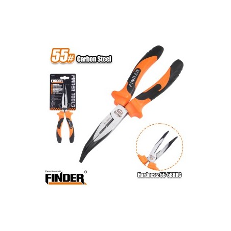 Bent Nose Plier 8" FINDER