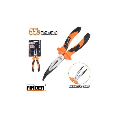 Bent Nose Plier 8" FINDER