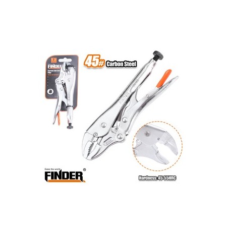 CURVED JAW LOCKING PLIER 7" FINDER