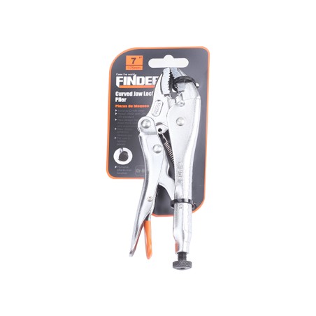 CURVED JAW LOCKING PLIER 7" FINDER