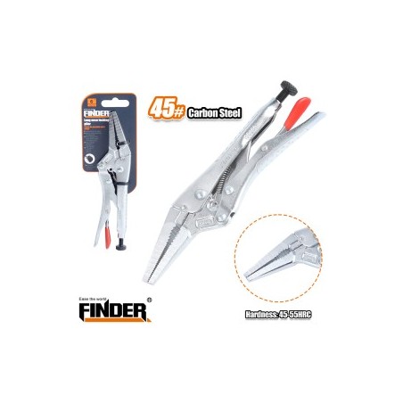 LONG NOSE LOCKING PLIER 6" FINDER