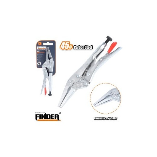 LONG NOSE LOCKING PLIER 6" FINDER