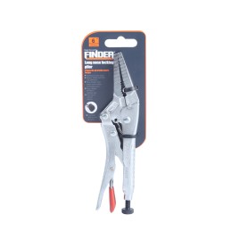 LONG NOSE LOCKING PLIER 6" FINDER