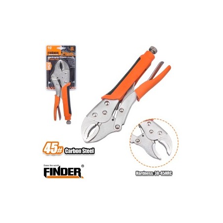 CURVED JAW LOCKING PLIER 10" FINDER