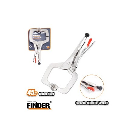 C-CLAMP LOCKING PLIER 11" FINDER