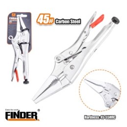 LONG NOSE LOCKING PLIER 9" FINDER