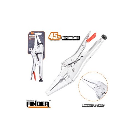 LONG NOSE LOCKING PLIER 9" FINDER