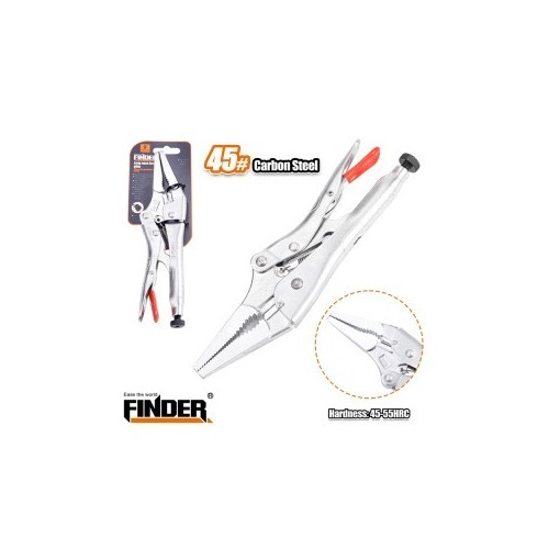 LONG NOSE LOCKING PLIER 9" FINDER