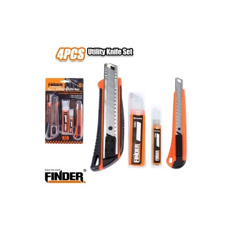 4 PCS UTILITY KNIFE FINDER