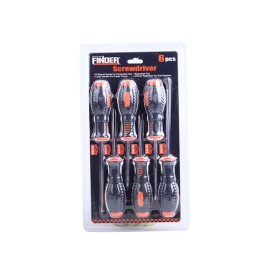 SCREWDRIVER SET 6PCS FINDER