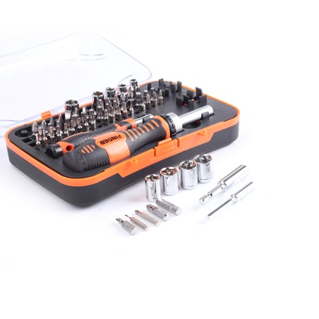 65PCS Ratchet Screwdriver And Bits Set FINDER